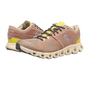 ON Womens Cloud X Sneakers— Mocha Sand